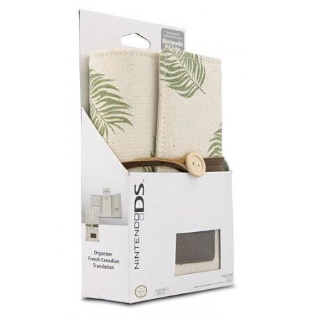 BG Games NDS Lite Natural Coton Organizer Wallet case Nintendo Cotton Beige