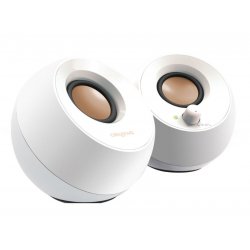 Creative compatible Pebble 2.0 Lautsprecher - weiß