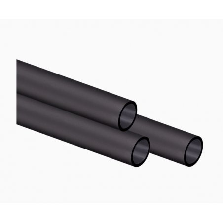 Corsair compatible Hydro X Series XT Hardline 14mm Hard-Tube 100 cm - Satin, Schwarz