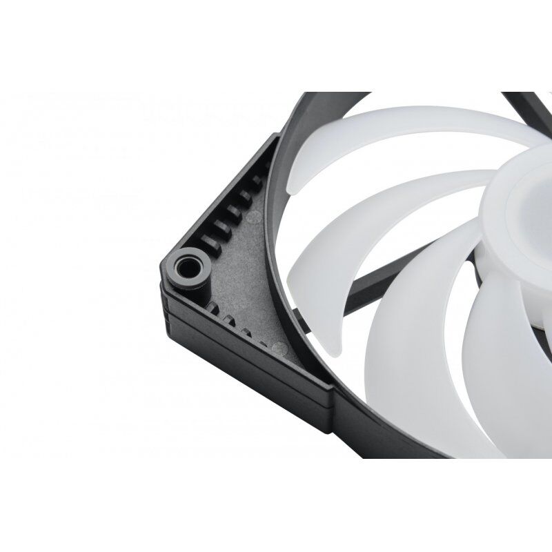Phanteks PH-F120SK_DRGB_PWM système de refroidissement d’ordinateur Boitier PC Ventilateur 12 cm Noir, Blanc 1 pièce