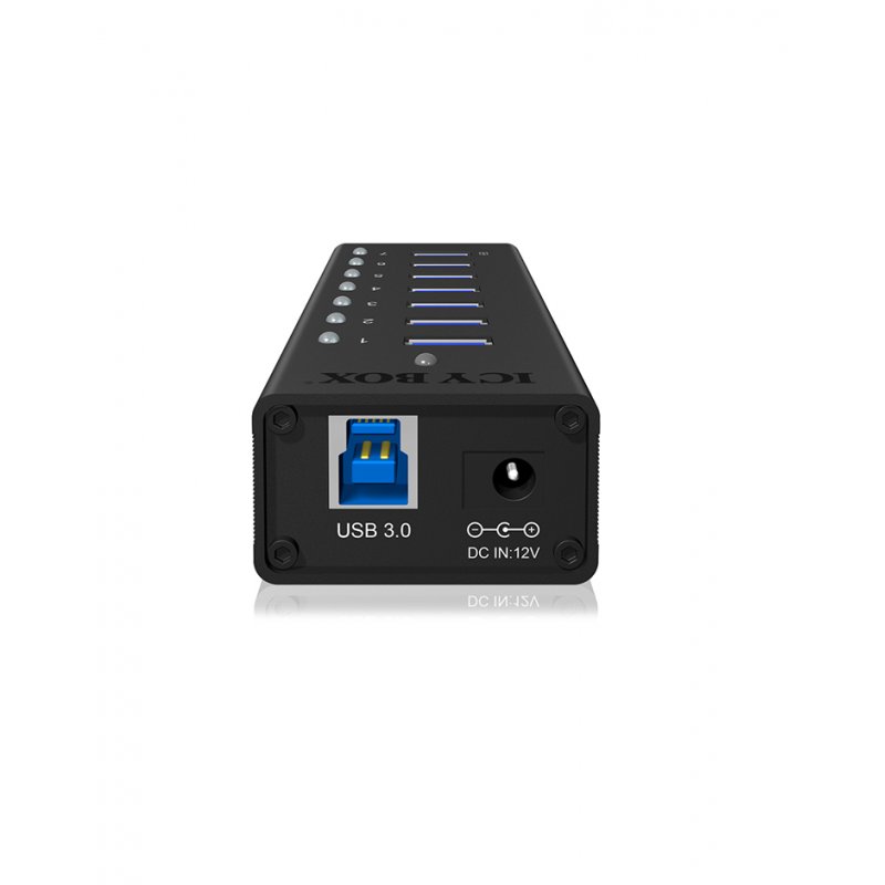 ICY BOX IB-AC618 USB 3.2 Gen 1 (3.1 Gen 1) Type-B 5000 Mbit/s Noir