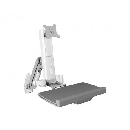 ICY BOX IB-MS600-W 61 cm (24") Gris, Argent, Blanc Mur