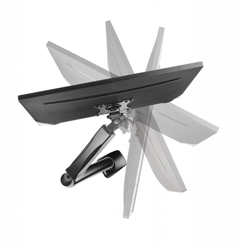 ICY BOX IB-MS303-T 68.6 cm (27") Black Desk