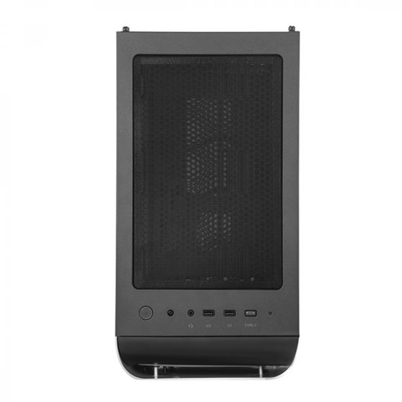 Silverstone SETA A1 Midi Tower Noir, Titane