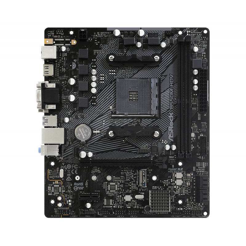 Asrock B550M-HDV AMD B550 Socket AM4 micro ATX