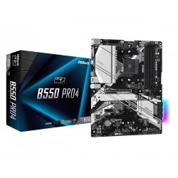 ASRock B550 Pro4 - Motherboard - ATX - Socket AM4 - AMD B550