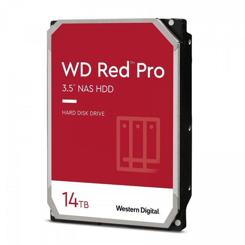 WD Red Pro NAS Hard Drive WD141KFGX - Festplatte - 14 TB - SATA 6Gb/s