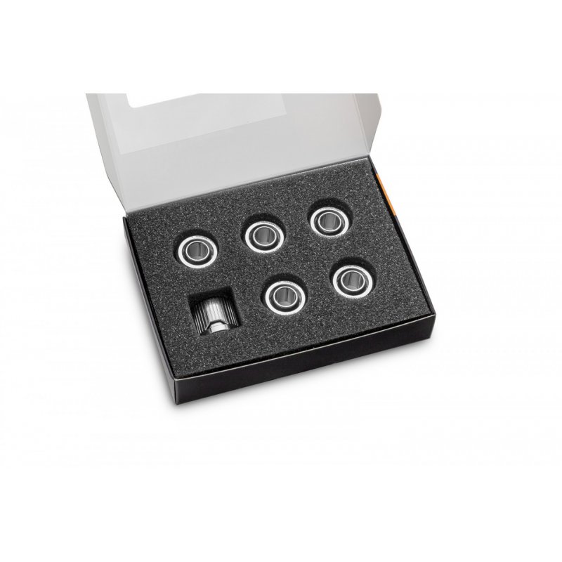 EK Water Blocks compatible EK-Quantum Torque STC 10/13 - 6er-Pack, silber