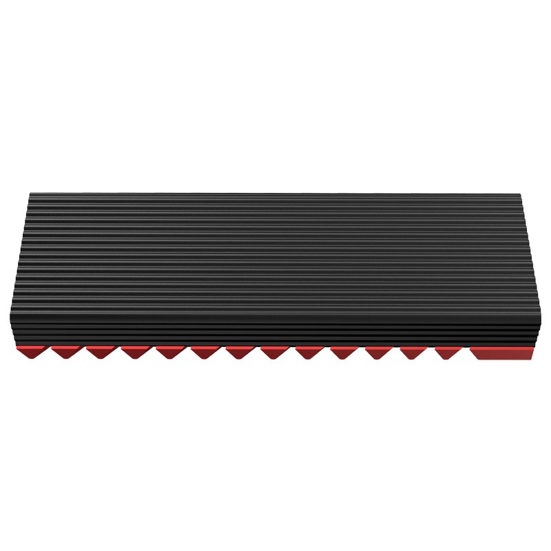Jonsbo compatible M. 2-3 M.2 SSD Kühlkörper - rot