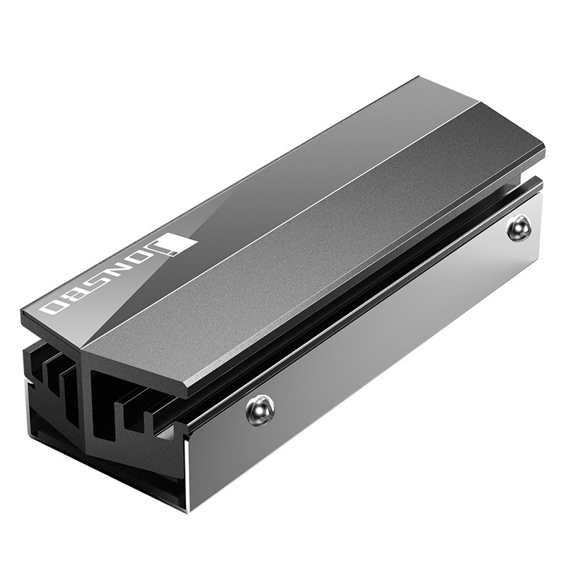 Jonsbo compatible M.2 SSD Passivkühler - grau