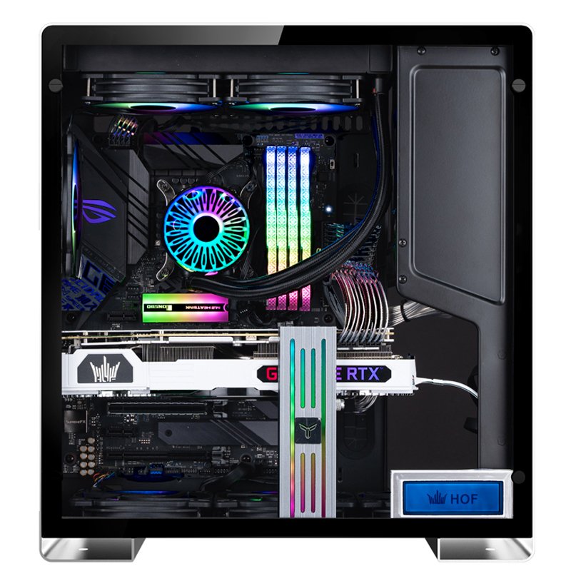 Jonsbo compatible U5 Midi-Tower, Tempered Glass - silber