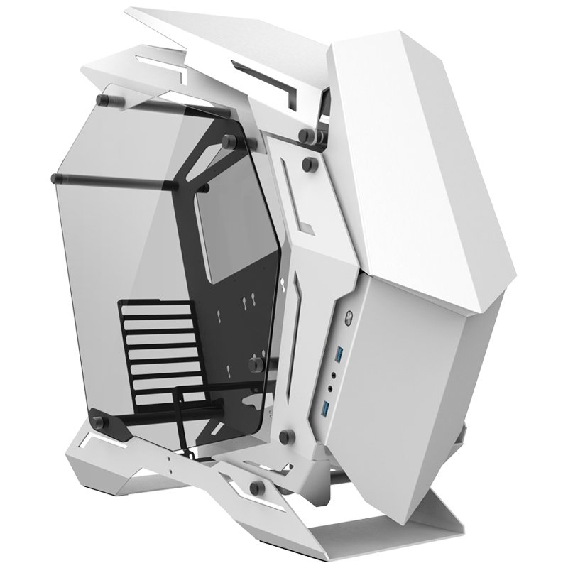 Jonsbo compatible MOD3 Big-Tower Showcase, Tempered Glass - weiß