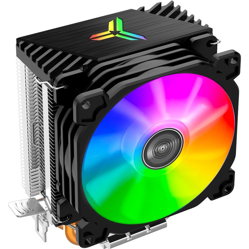 Jonsbo compatible CR-1200 CPU-Kühler, RGB - 92mm, schwarz