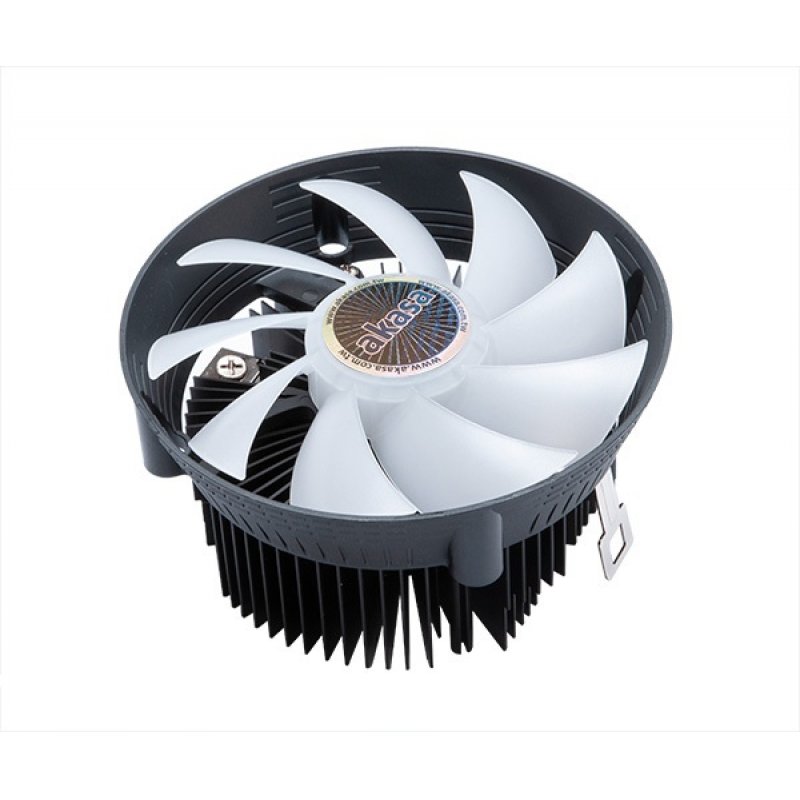 Akasa Vegas Chroma AM Processeur Refroidisseur 12 cm Noir, Blanc