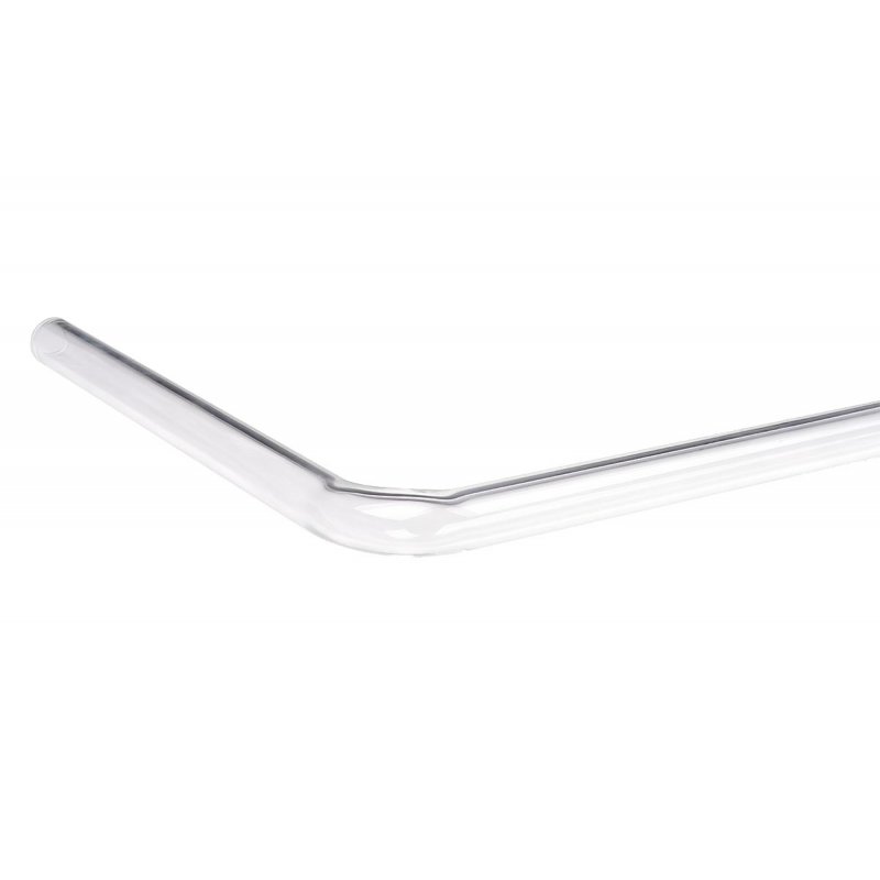 Alphacool compatible HardTube 16/11mm Borosilikatglas 90 Grad Winkel 20/40cm - klar