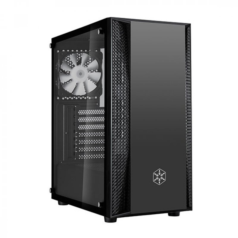 Silverstone Fara B1 Midi-Tower, ARGB, Tempered Glass - schwarz