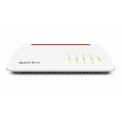FRITZ!Box 7590 wireless router Gigabit Ethernet Dual-band (2.4 GHz / 5 GHz) Grey, Red, White