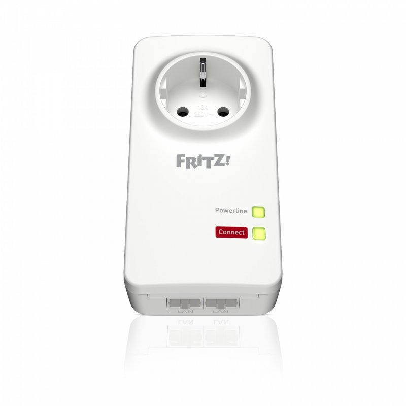 FRITZ!Powerline 1220E 1200 Mbit/s Ethernet/LAN Blanc 1 pièce(s)