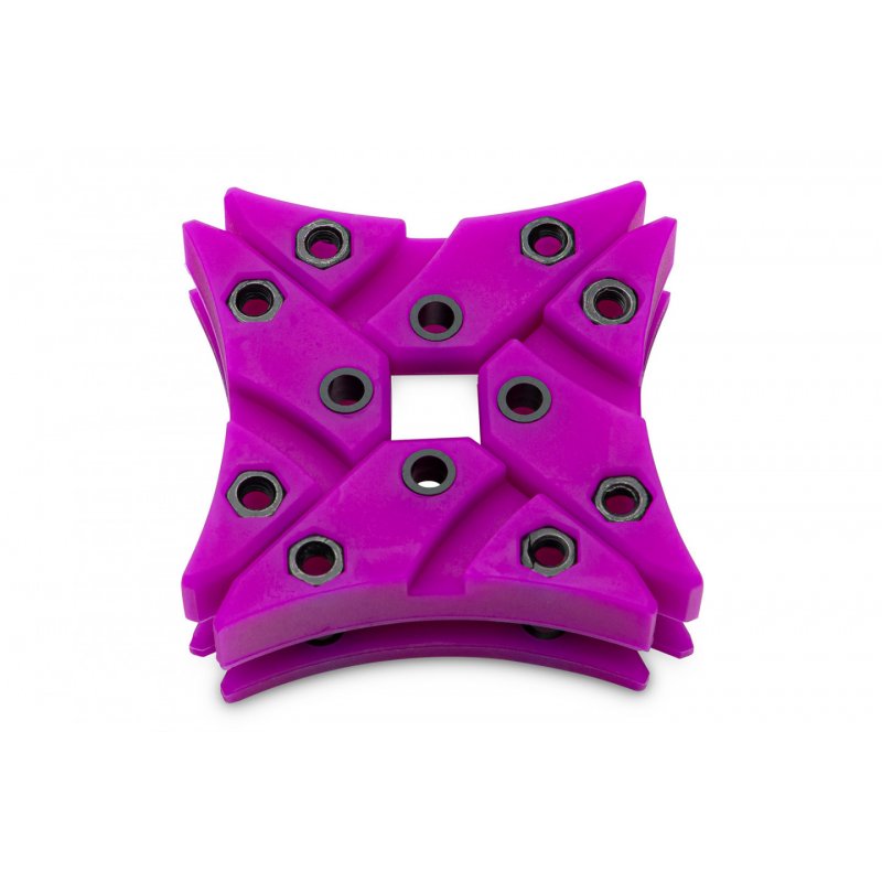 EK Water Blocks compatible EK-Vardar X3M Dämpfer - 4er-Pack, lila