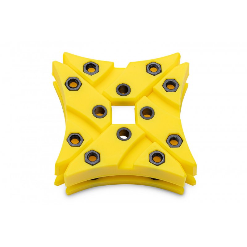 EK Water Blocks compatible EK-Vardar X3M Dämpfer - 4er-Pack, gelb