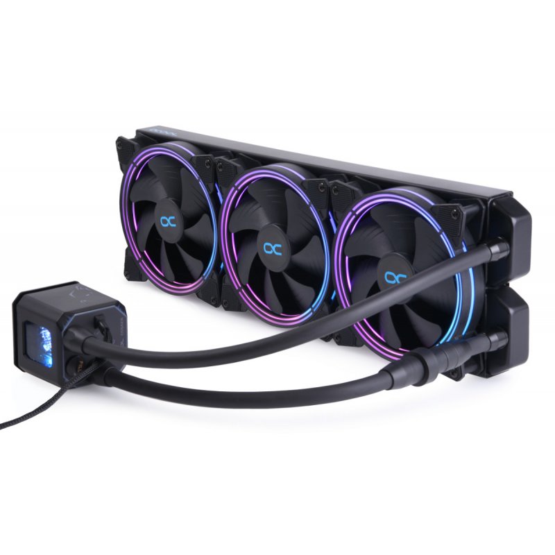 Alphacool compatible Eisbaer Aurora 420 CPU Komplett-Wasserkühlung - Digital RGB, 420mm