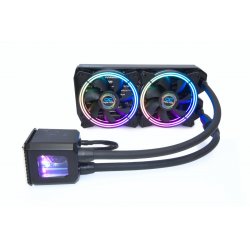 Alphacool Eisbaer Aurora 240 Processor All-in-one liquid cooler 12 cm Black 1 pc(s)
