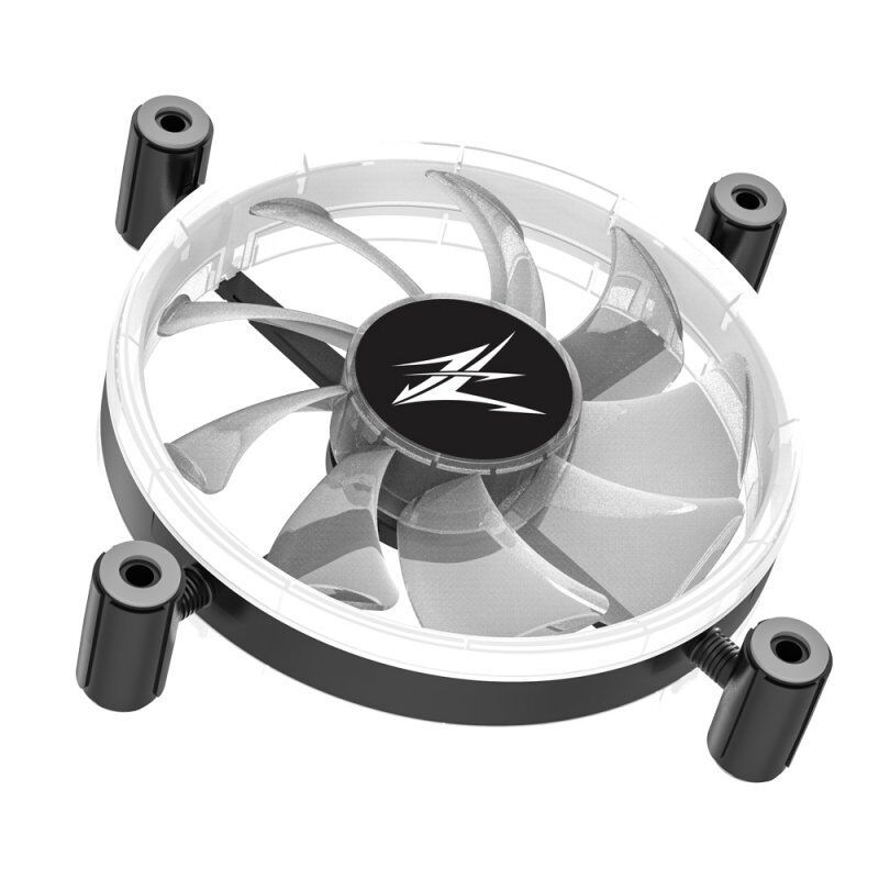 Zalman ZM-LF120A3 système de refroidissement d’ordinateur Processeur Ventilateur 12 cm Noir, Blanc