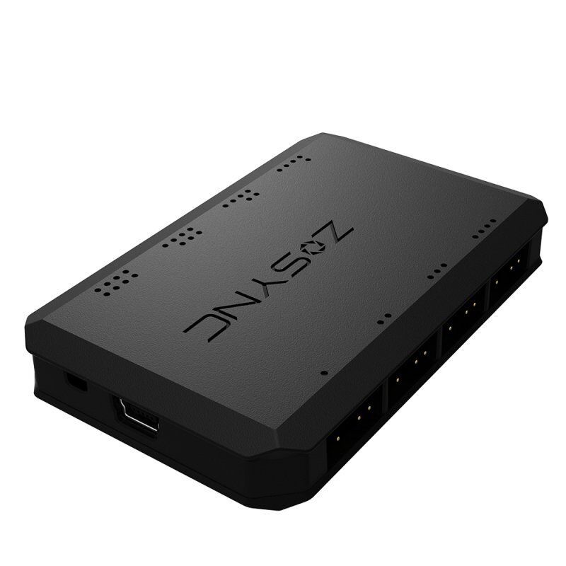 Zalman compatible 120mm ZM-LF120 ARGB Triple Pack inkl. Controller - schwarz