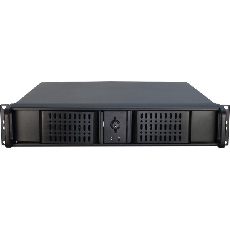 Inter-Tech compatible 2U 2098-SK, 19" Rack Servergehäuse - noir