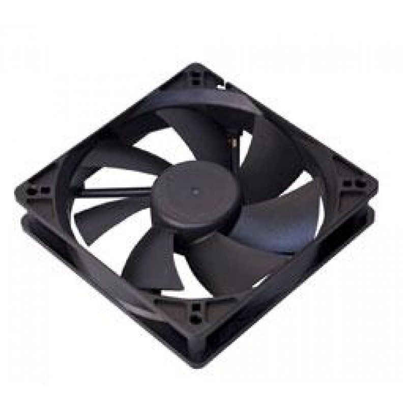 Akasa Black 12cm case fan Boitier PC Ventilateur Noir