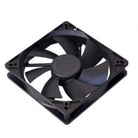 Akasa Black 12cm case fan Boitier PC Ventilateur Noir