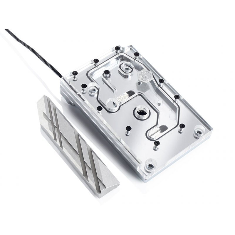 Bitspower Monoblock für ASRock X399M Taichi RGB Nickel - Acryl Water block