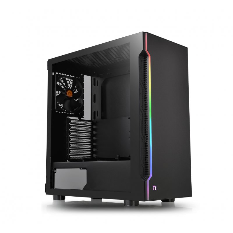 Thermaltake H200 TG RGB Midi Tower Black