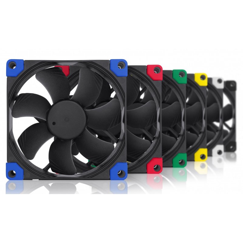 Noctua NF-A8 PWM CH.BK.S système de refroidissement d’ordinateur Boitier PC Ventilateur 8 cm Noir