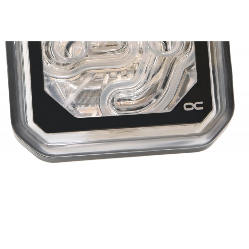Alphacool compatible Eisblock XPX Aurora CPU - Acryl Black Digital RGB