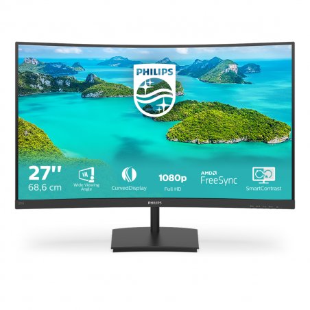 Philips E Line 271E1SCA/00 LED display 68,6 cm (27") 1920 x 1080 pixels Full HD LCD Noir