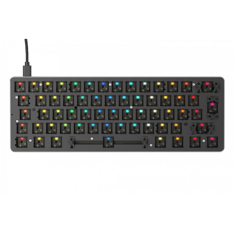 Glorious PC Gaming Race compatible GMMK Compact Tastatur - Barebone, ANSI-Layout