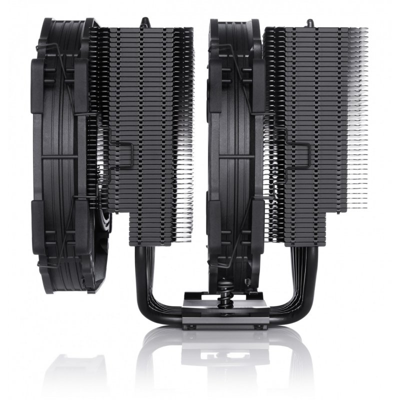 Noctua compatible NH-D15 chromax.black CPU-Kühler - 140/140mm