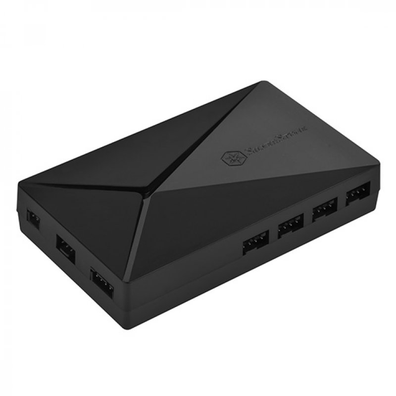 Silverstone SST-LSB02-E - ARGB LED Hub, Controller - schwarz