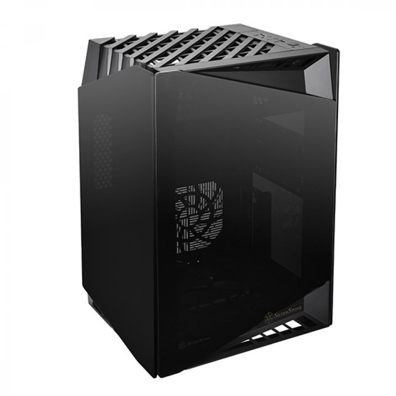 Silverstone SST-LD03B Lucid Mini-ITX Gehäuse - noir
