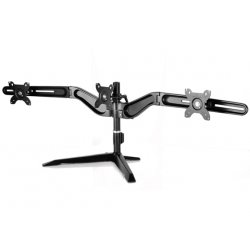 Silverstone SST-ARM31BS - Triple Monitorarm - noir