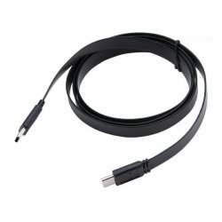 Akasa compatible Typ C zu Typ C Adapter Kabel PROSLIM - schwarz