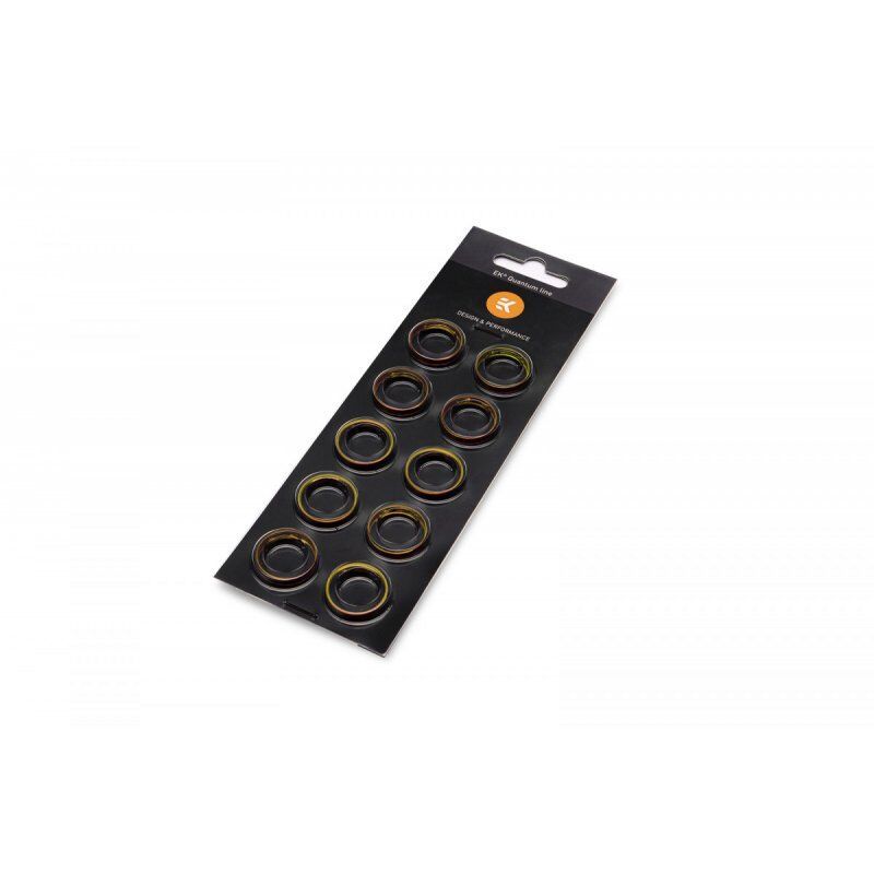 EK Water Blocks EK-Quantum Torque Color Ring 10-Pack STC 10/16 Bague de fixation de couple 1/4" 10 pièce(s)