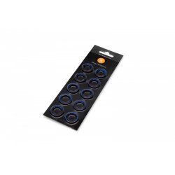 EK Water Blocks EK-Quantum Torque Color Ring 10-Pack HDC 16 Bague de fixation de couple 1/4" 10 pièce(s)