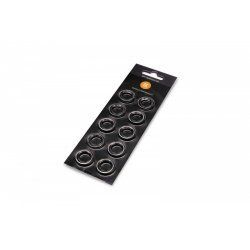 EK Water Blocks EK-Quantum Torque Color Ring 10-Pack HDC 12 Bague de fixation de couple Argent 10 pièce(s)