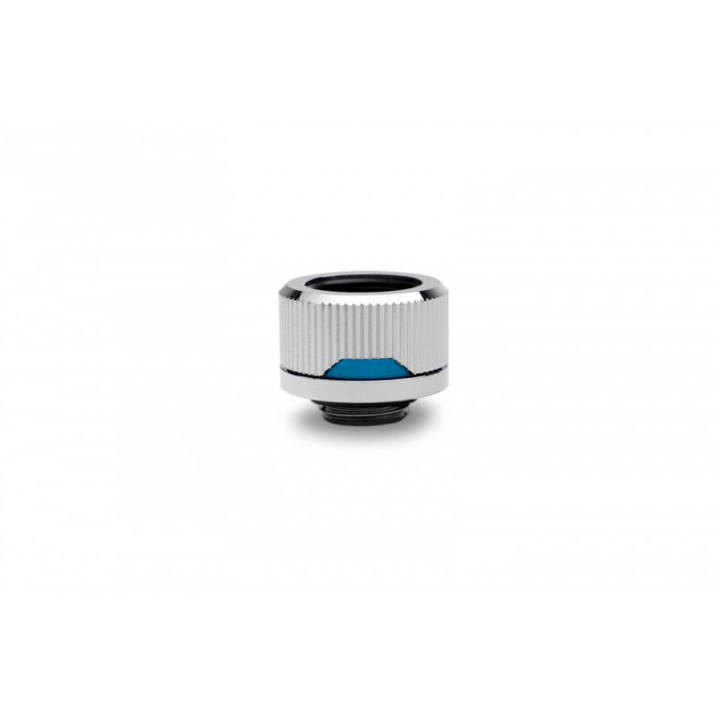 EK Water Blocks compatible EK-Torque HTC-16 Anschluss gerade G1/4 Zoll AG auf 16mm AD Hardtube - silber