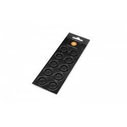 EK Water Blocks EK-Quantum Torque Color Ring 10-Pack HDC Bague de fixation de couple Noir 1/4" 10 pièce(s)