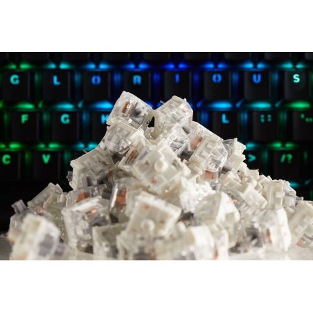 Glorious PC Gaming Race compatible Kailh Speed Silver Switches (120 Stück)