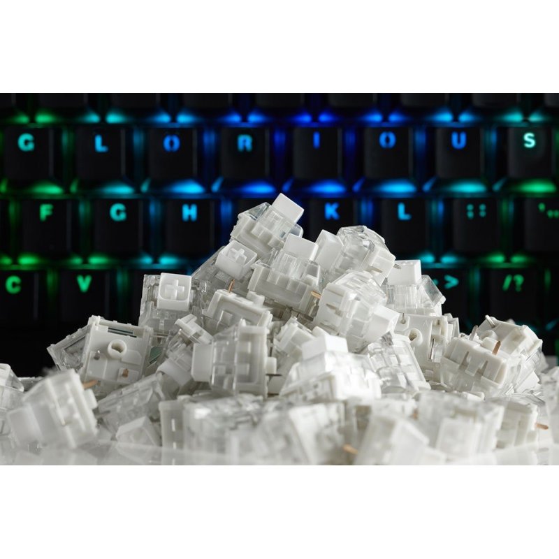 Glorious Kailh Switches x120 (Blanc)