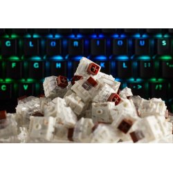 Glorious PC Gaming Race KAI-BROWN input device accessory Keyboard switches